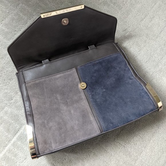 Grey Messenger Style Handbag by Dream Control - Picture 3 of 6